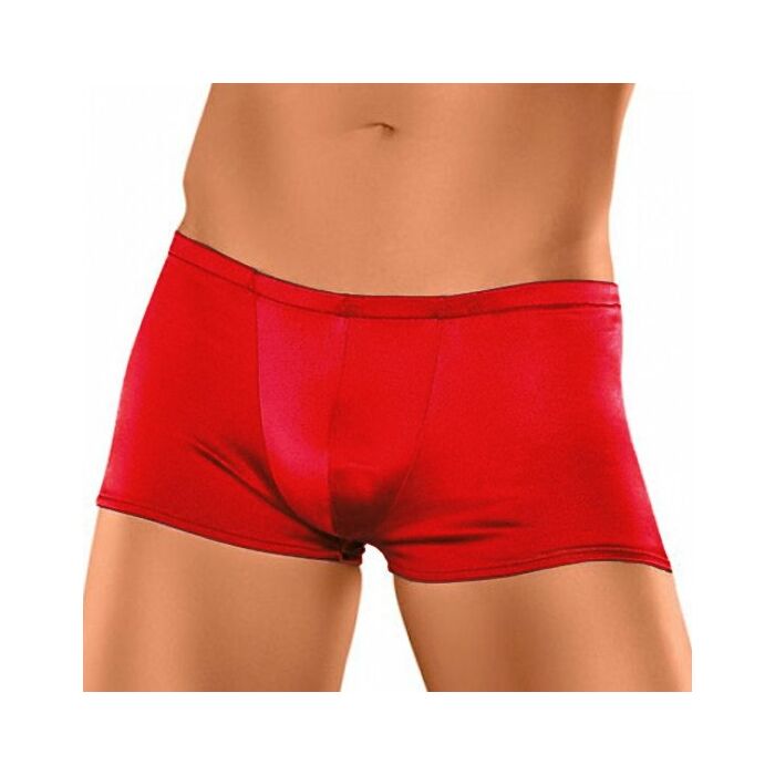 Male power boxer satinado rojo