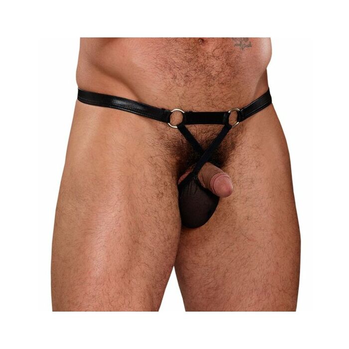 Male power criss cross tanga 