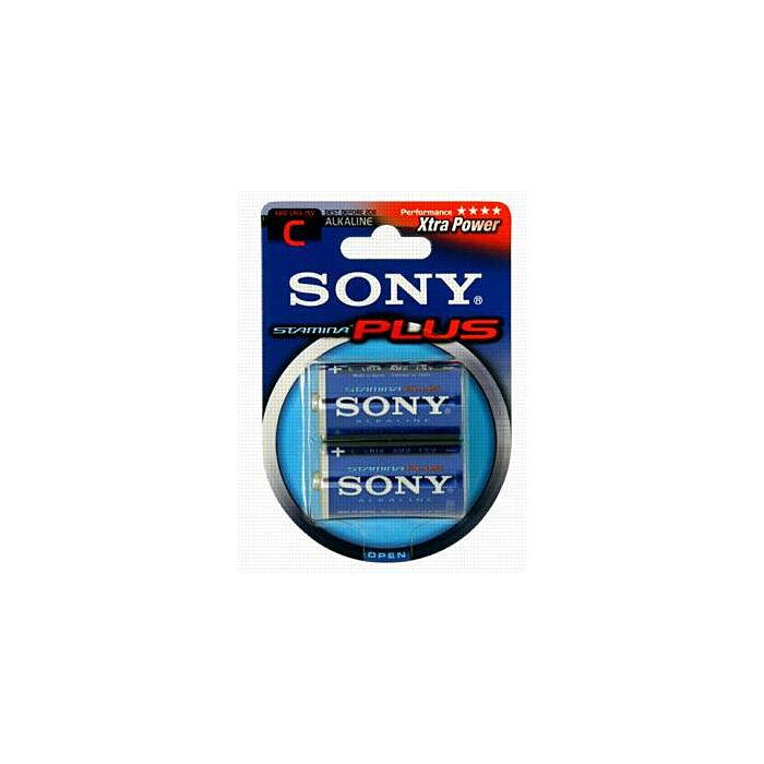 Pilas Sony Plus ALCALINA LR14/C
