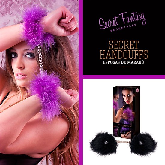 Esposas de marabu negro