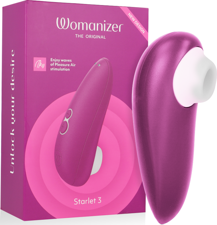 Vibrador Womanizer Starlet 3 con tecnología de aire de placer