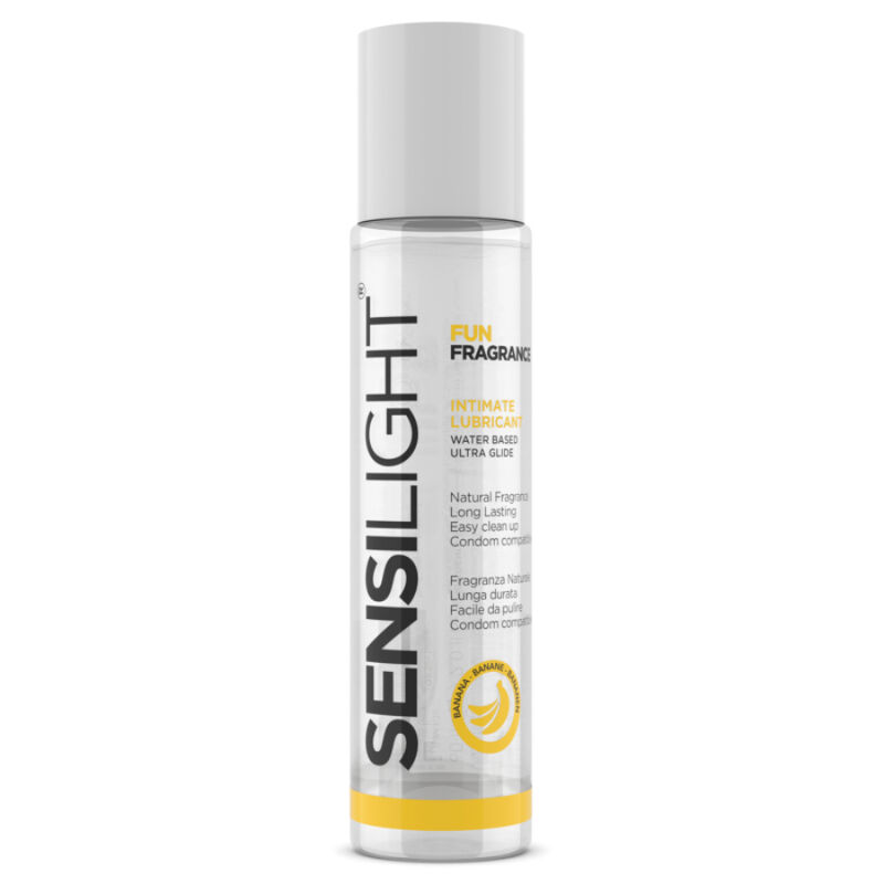 "Sensilight lubricante base agua platano 60 ml"