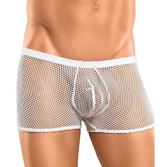 Male power boxer de red con abertura blanco