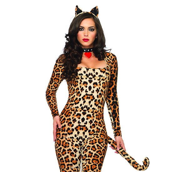 Leg avenue disfraz femenino de leopardo