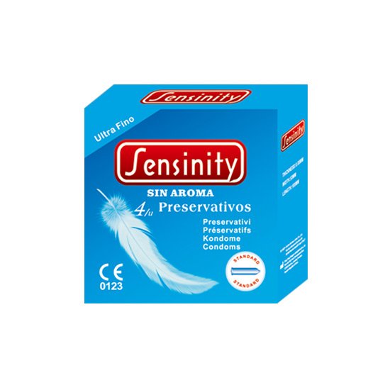 Sensinity preservativos natural 4 uds